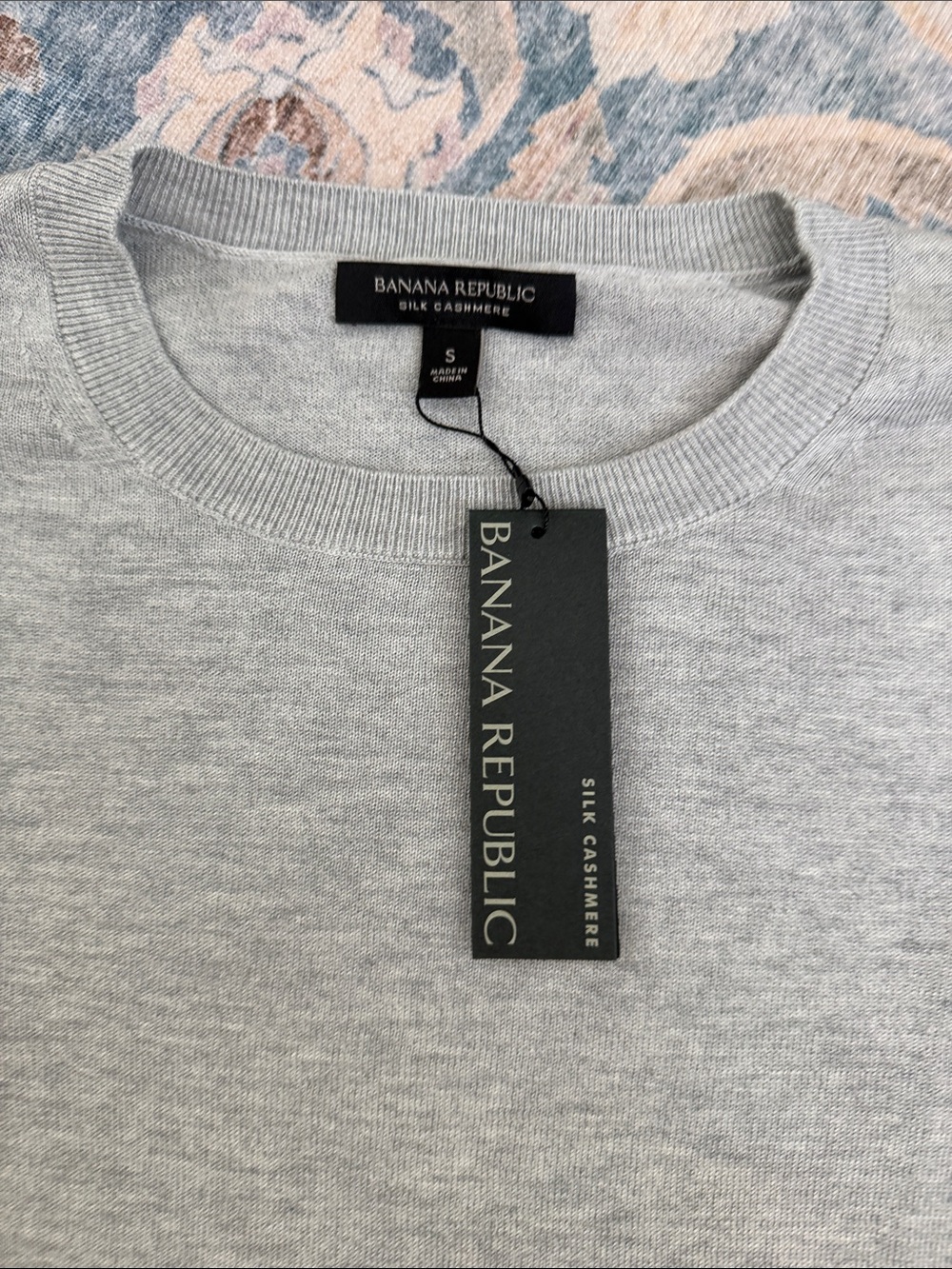 Banana Republic Crewneck Sweater — Heather Gray